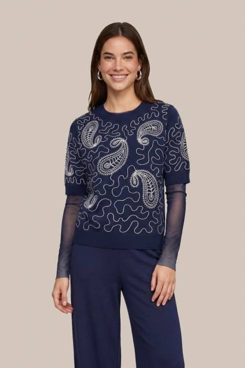 Waisley Knit Pullover