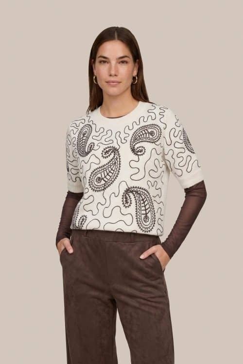 Waisley Knit Pullover